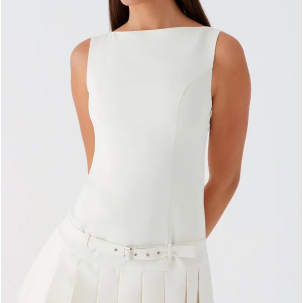 Peppermayo Exclusive - No More Excuses Belt Mini Dress Size 10 - Picture 10 of 11